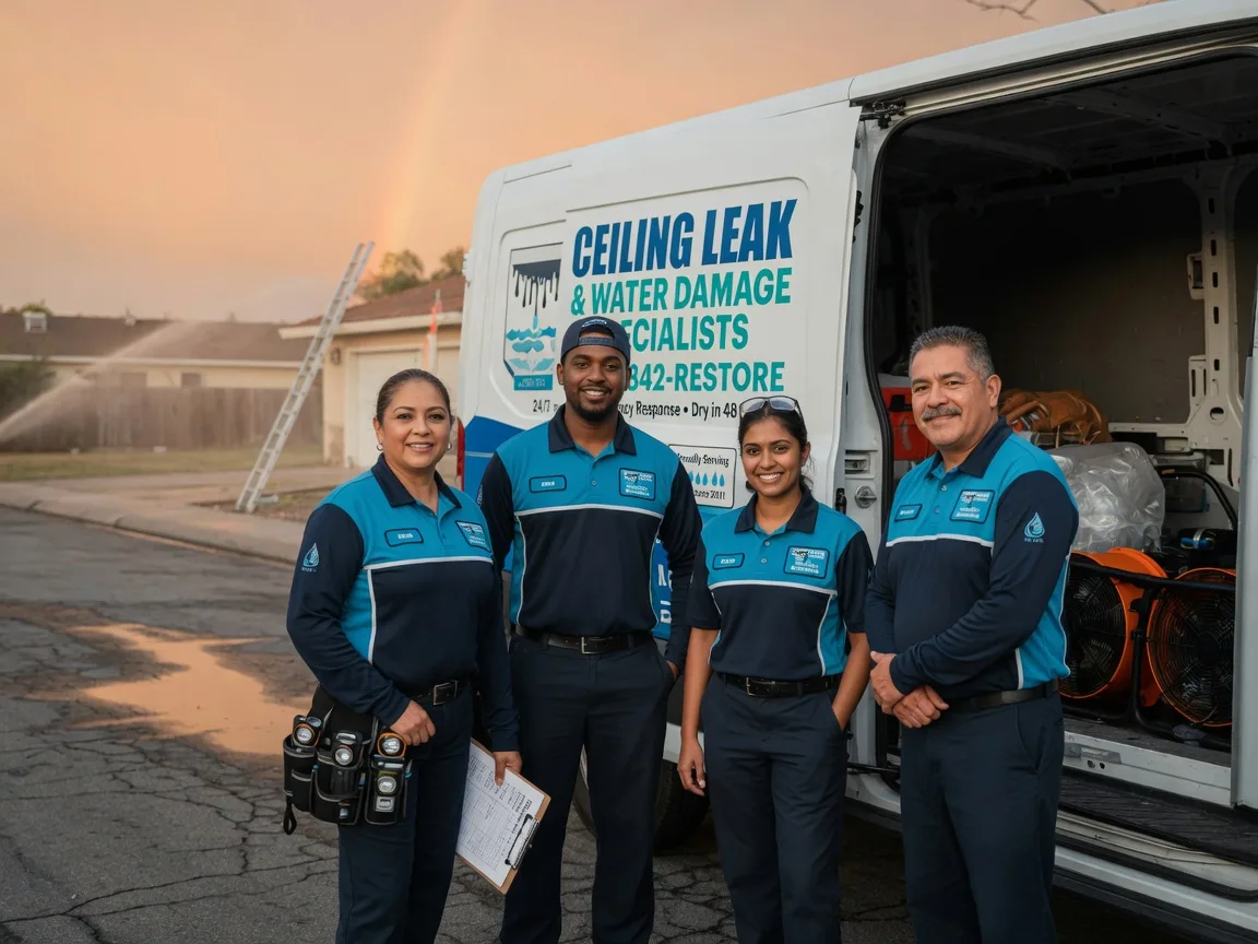 Ceiling Leak Cleanup company in Bath, PA